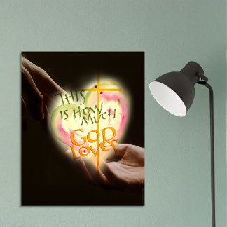 HUR MYCKET GOD KÄRLEK OCH NÅR KOR HEART POSTER
