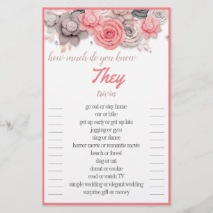 Hur mycket vet du om They Card Flygblad