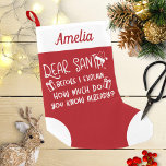 Hur mycket vet du redan Cute Funny? Liten Julstrumpa<br><div class="desc">Hur mycket vet du redan Cute Funny?</div>