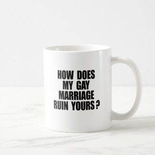 HUR ÖDELÄGGER MITT ÄKTENSKAP DITT? KAFFEMUGG
