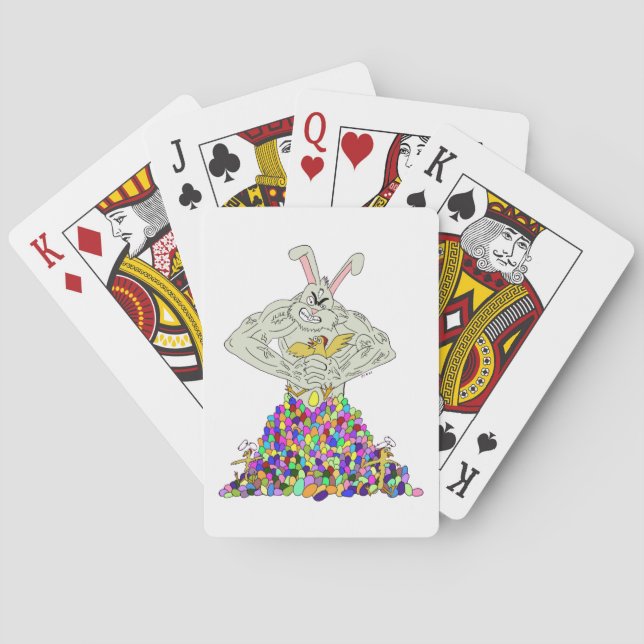 Hur påskharen får sina ägg casinokort (Baksidan)
