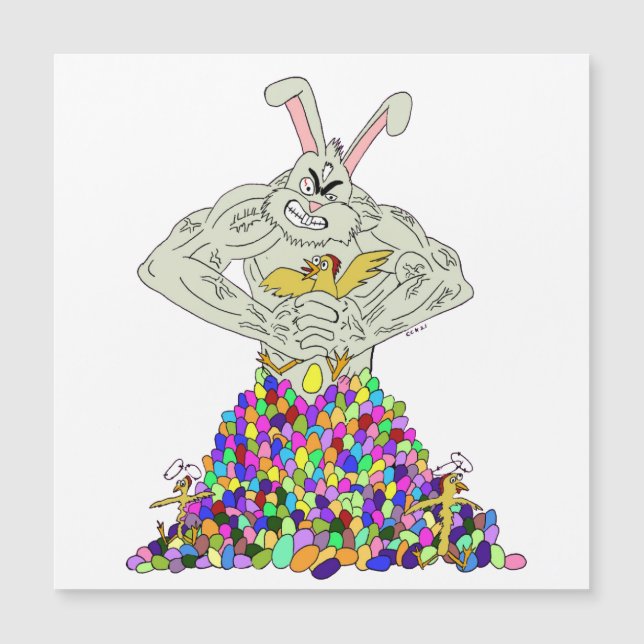 Hur Påskharn får sina ägg (Framsida)