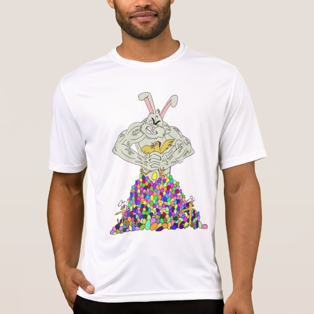Hur Påskharn får sina ägg T Shirt (Framsida)