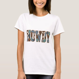 Hur Patchwork Western PNG Cowgirl Grafisk Design T Shirt