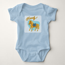 Hur! Pony Jersey-bodysuit/T-shirt | Kläder T Shirt
