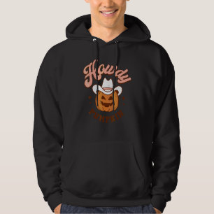 Hur Pumpkin Rodeo Western Country Höst Södra Hoodie