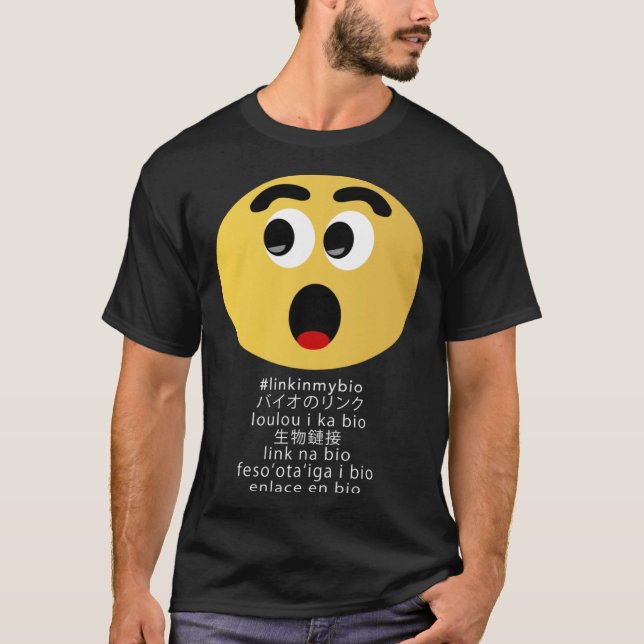 Hur säger du? t shirt (Framsida)