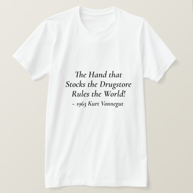 Hur sant detta visade sig vara när det gällde att  t shirt (Design framsida)