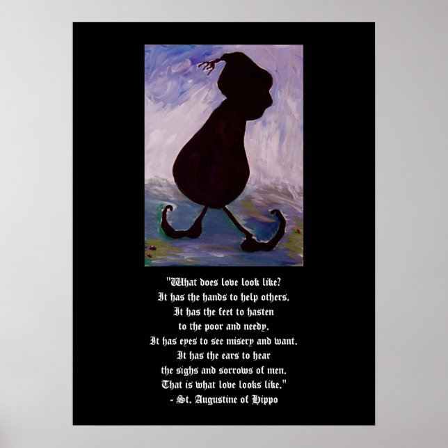 "Hur ser kärlek ut?" Poster (Framsidan)