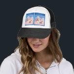 Hur ser molnen ut? Cute Unicorn Trucker Keps<br><div class="desc">Lägg till ett streck av stollig till din garderob med den här lekande enmajstruckerkepsen! Med en drömmande utformning av en blixtsnabb enhörning flytande på rosa moln ställer man den förfärliga frågan: "Vad smakar moln?" Perfekt för dagdrömmare, fantasi älskare och alla som tro i lite magi. Med sitt kompletta nät och...</div>