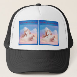 Hur ser molnen ut? Cute Unicorn Trucker Keps