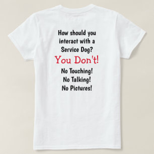 Hur ska du interagera med en hund? t shirt