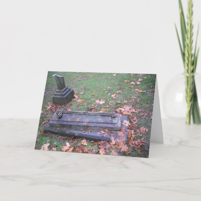 "Hur ska du tillbringa evighet?" Hallskuldkort Kort (Framsida)