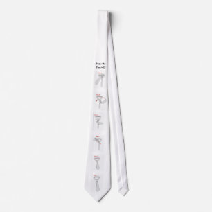 "Hur slipsen man binder för en tie" Slips