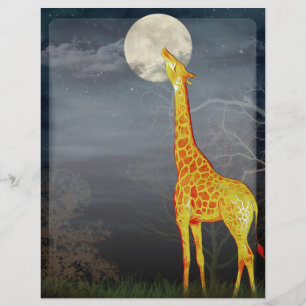Hur smakar måne? Giraffe och Måne - Flyer