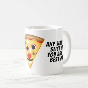 Hur som helst, du är bäst på pappa pizza kaffemugg