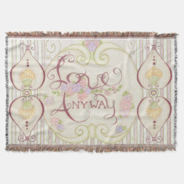 Hur som helst, kärlek (utarmad design), vrida vevn filt