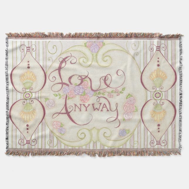 Hur som helst, kärlek (utarmad design), vrida vevn filt (Framsidan)