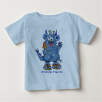 Hur som helst, populär monster Baby T Shirt