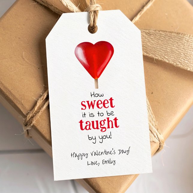 Hur söt det är att lära av Läraren Presentetikett (Skapare uppladdad)