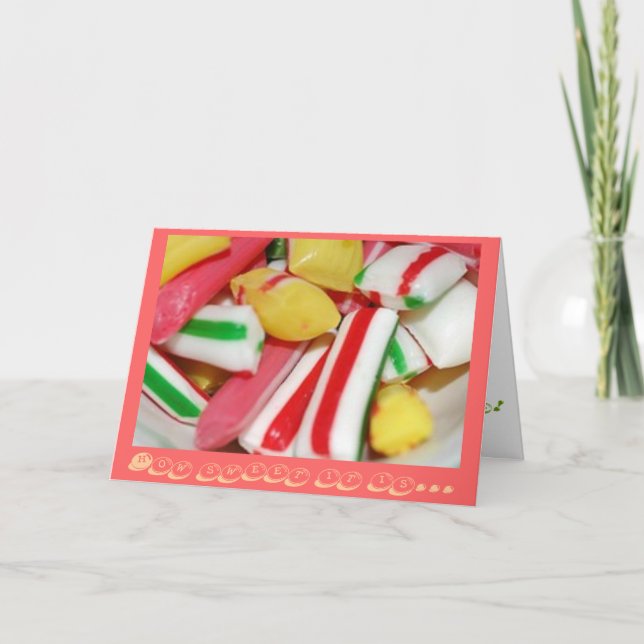 Hur söt det är.. helgkort (Framsida)