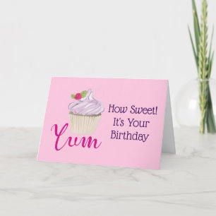 Hur sötad Birthday Cuppie Kort