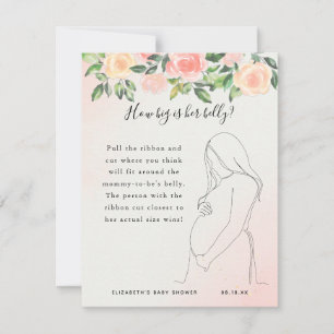 Hur Stor Är Hennes Mage   Baby Shower Lek