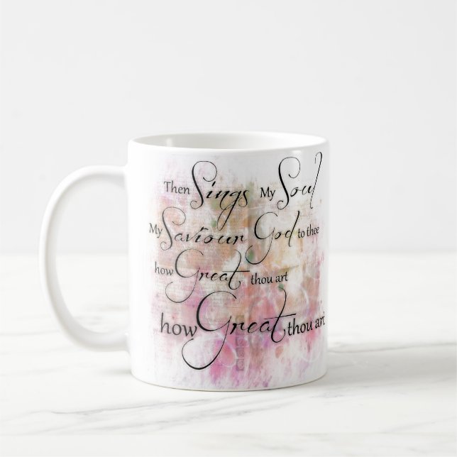 Hur stor du är kaffemugg (Vänster)