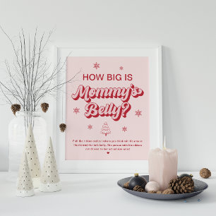 Hur stort Mamma Belly-julets babystöld spelas upp Poster