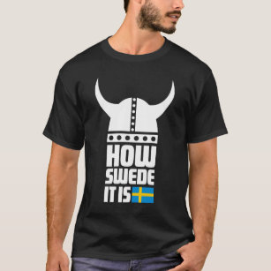 Hur svensken det är den roliga grundläggande mörka tröja