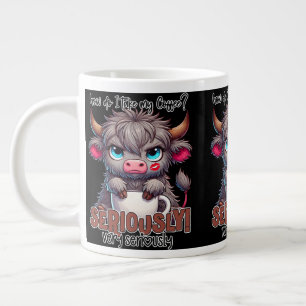 Hur tar jag mitt kaffe? Seriöst Mycket seriöst Jumbo Mugg