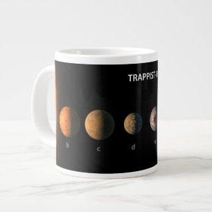 Hur Trappist-1:s sju planeter kan se ut. Jumbo Mugg