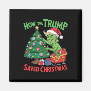 Hur Trump Räddade Julen Jul Trump Magnet