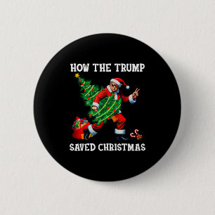 Hur Trump Räddade Julen Rolig Trump Jul Knapp