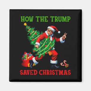 Hur Trump Räddade Julen Rolig Trump Jul Magnet