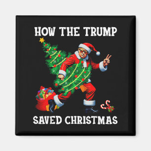 Hur Trump Räddade Julen Rolig Trump Jul Magnet