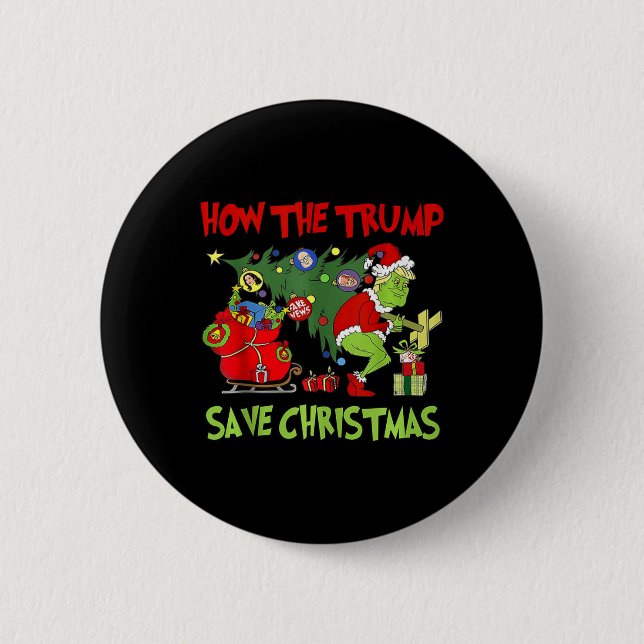 Hur Trump räddade julklapp Christma? Knapp (Framsida)