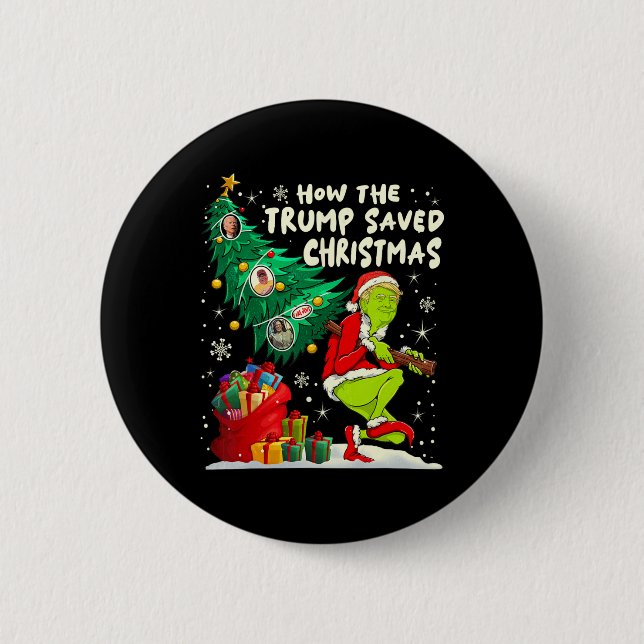 Hur Trump räddade julklapp Knapp (Framsida)