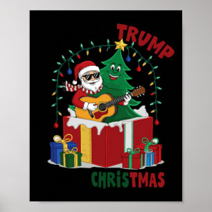 Hur Trump räddade jultomten, Helgdag Kristus Poster