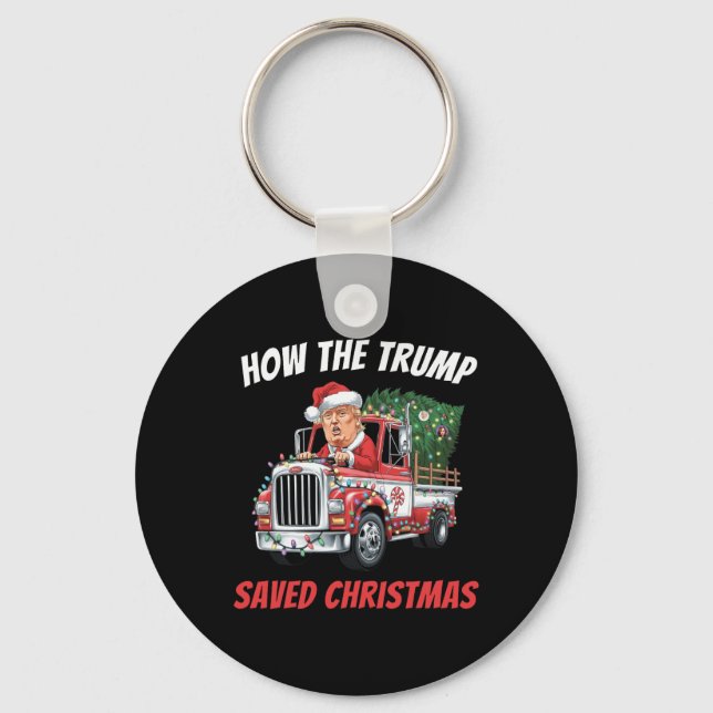 Hur Trump sparade julklapparna 2 Nyckelring (Framsida)