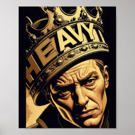 Hur tungt Krona är (design 2) Poster