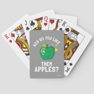 Hur tycker du om äpplena? casinokort