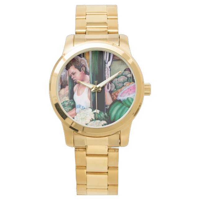 Hur tycker du om Melonerna? Armbandsur (Framsida)