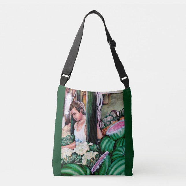 Hur tycker du om Melonerna? Axelväska (Framsida)