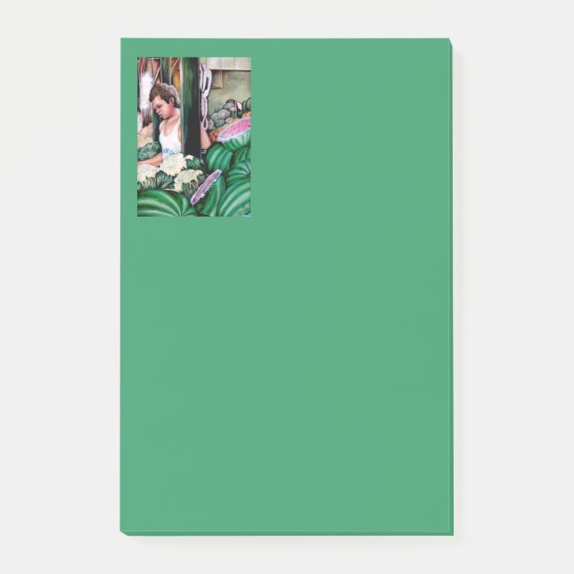 Hur tycker du om melonerna? post-it block (Framsida)