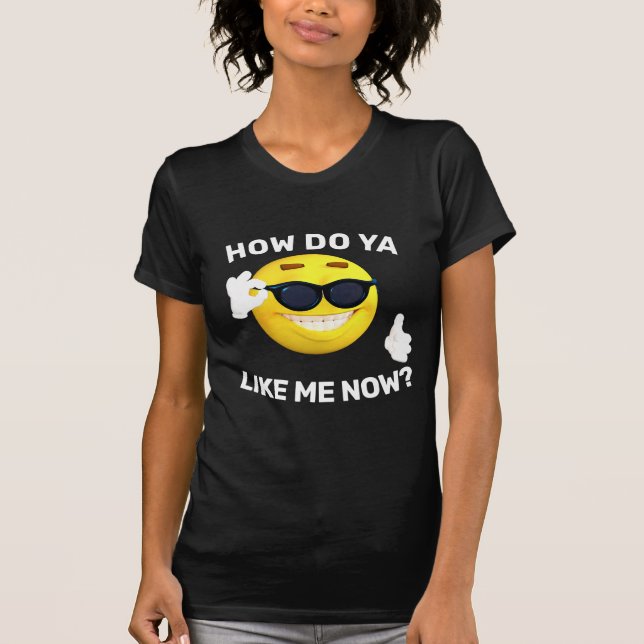 HUR TYCKER DU OM MIG NU? Funny T-Shirts (Framsida)