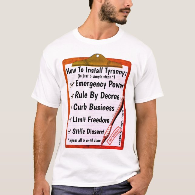 Hur - Tyranny (light) T-Shirt (Framsida)