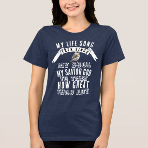 Hur Underbar är det att Cute Bird sjunger kristen? T Shirt