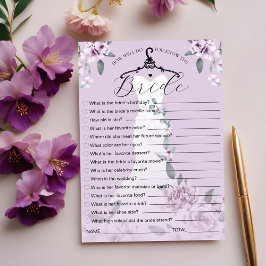 Hur väl känner du till Bride-bröllopskortet? Inbjudningar