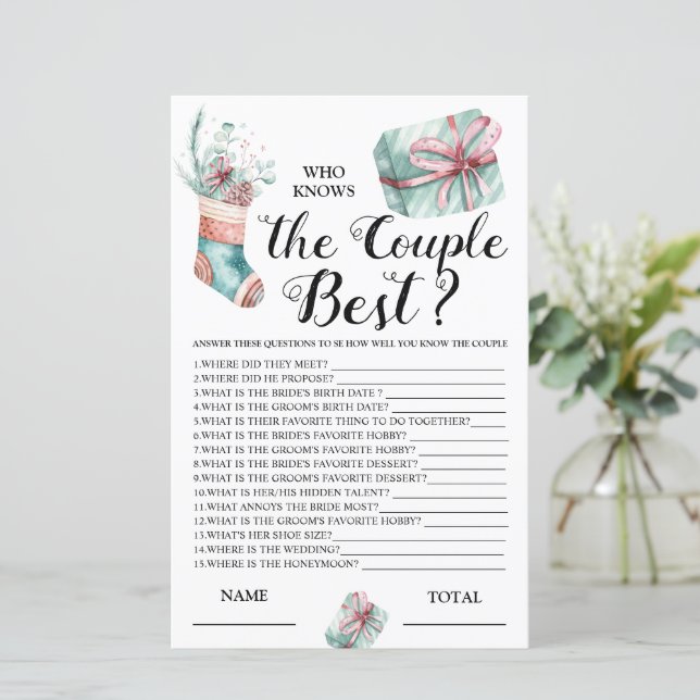 Hur väl känner du till Bride-julspelet Möhippa (Stående Fram)